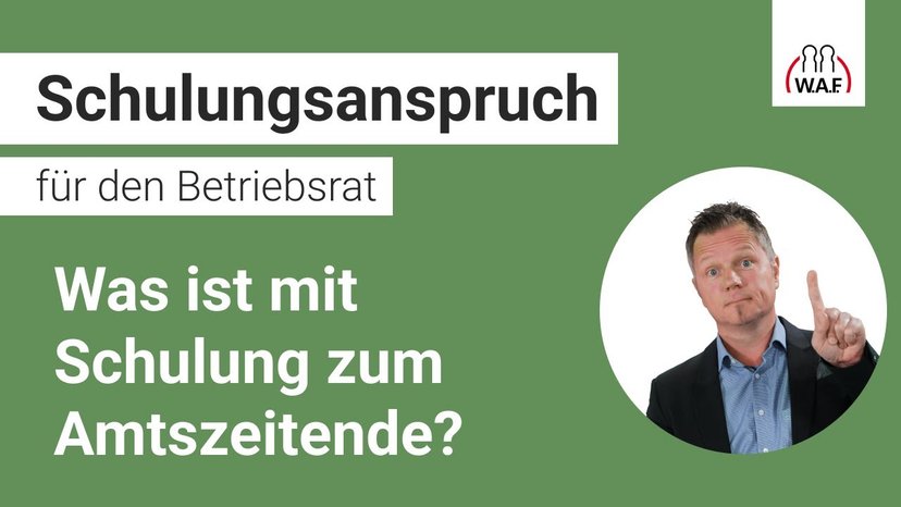 Was ist mit Schulung zum Amtszeitende?