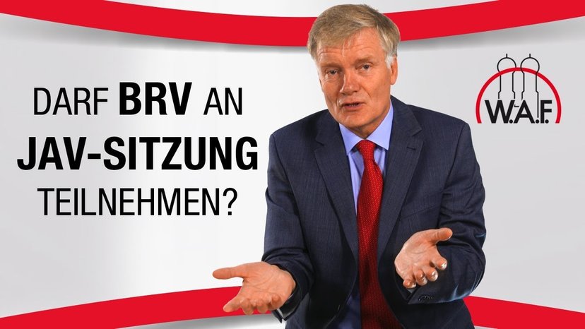 Darf der Betriebsratsvorsitzende an JAV-Sitzungen teilnehmen?