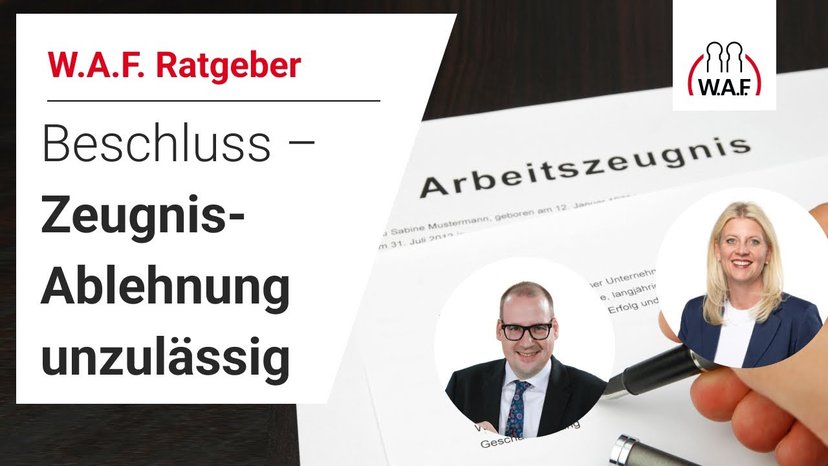 Arbeitgeber darf sich nicht vom Zeugnis „distanzieren“