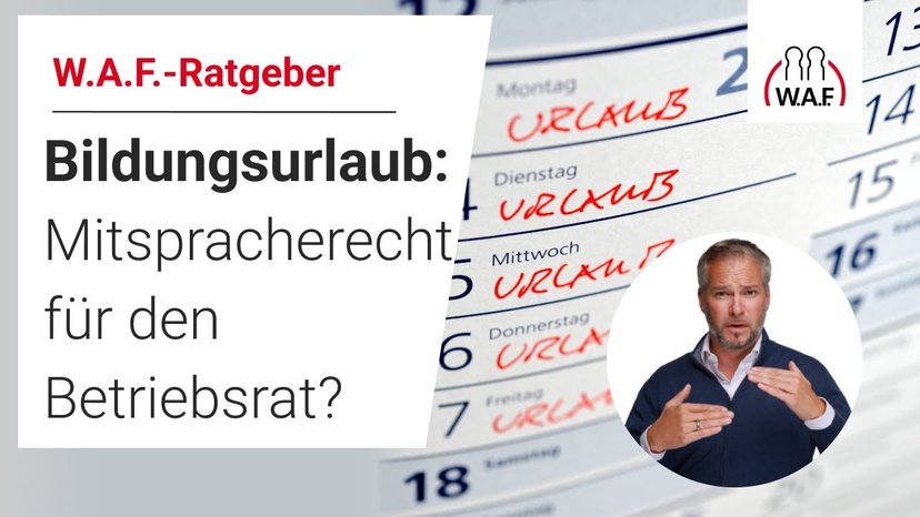 Mitbestimmung beim Bildungsurlaub – Für wen und was darf der BR?