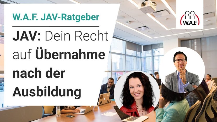 JAV-Mitglied nach der Ausbildung: Anspruch auf Übernahme?