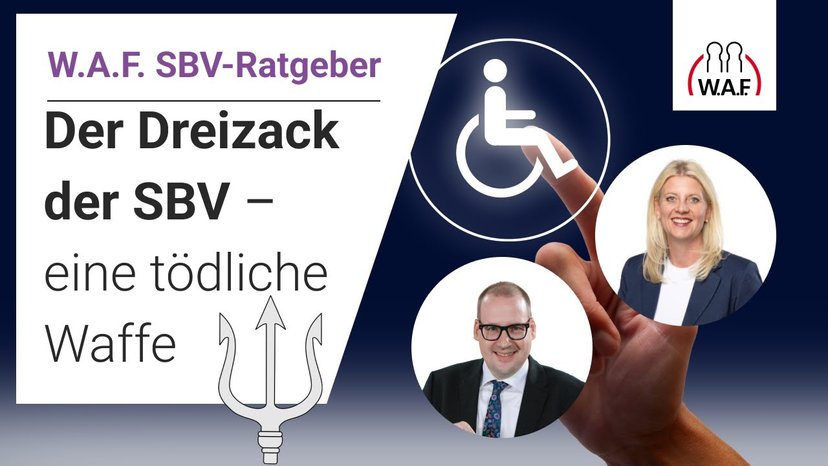 Der Dreizack der SBV - ein starkes Instrument