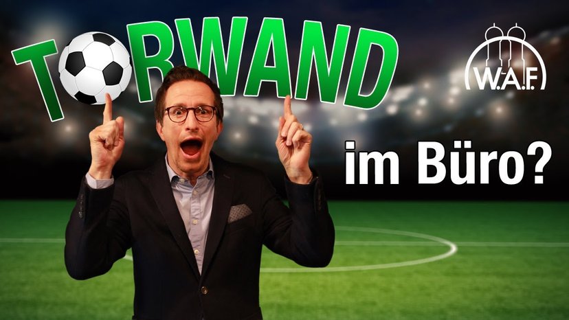 Torwand im Büro aufstellen - Das passiert beim Torwand schießen in der Arbeit