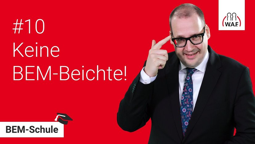 Keine BEM-Beichte! | BEM-Schule Folge #10