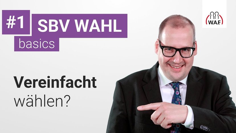 Kein Hexenwerk: SBV jetzt VEREINFACHT wählen!