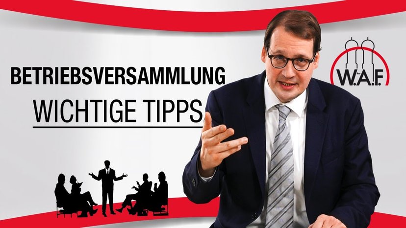 Was soll ich da erzählen? Bewährte Themen für die Betriebsversammlung