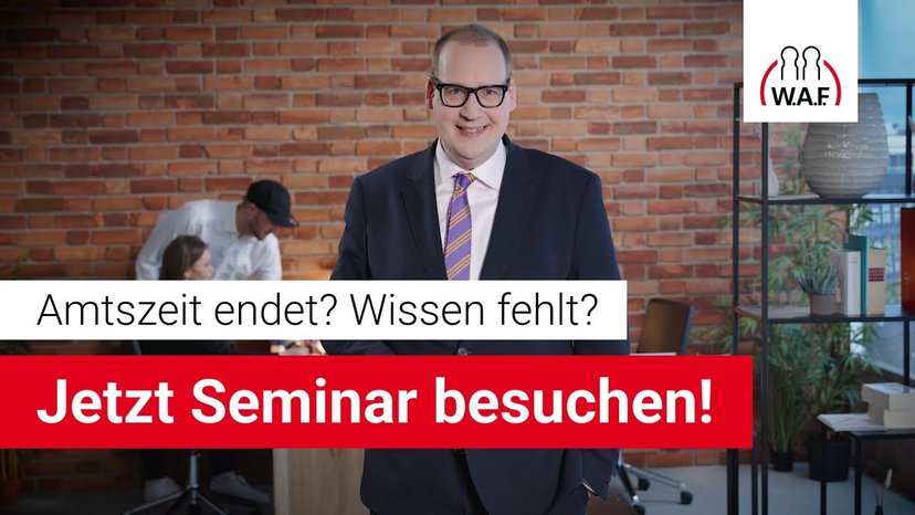 Amtszeit endet – und jetzt? Dein Schulungsanspruch bleibt!