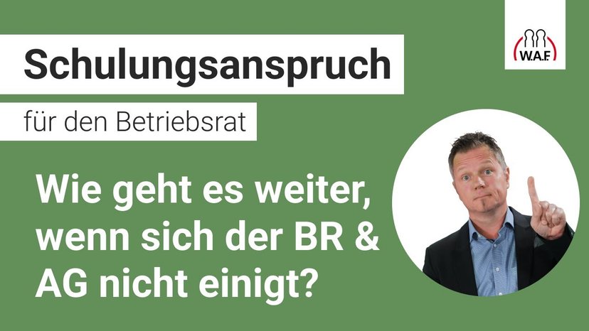 Wie geht es weiter, wenn sich der BR & AG nicht einigt?