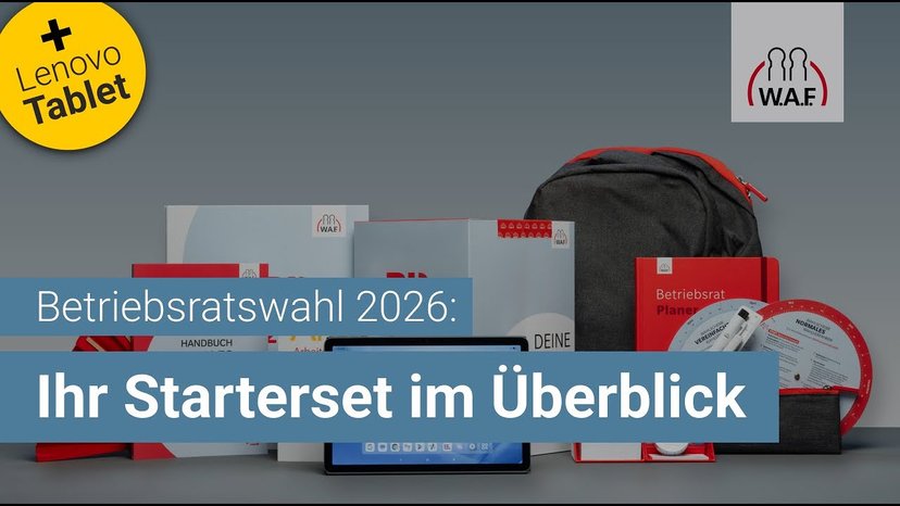 Kostenloses Starterset zur Betriebsratswahl – das ist alles drin!