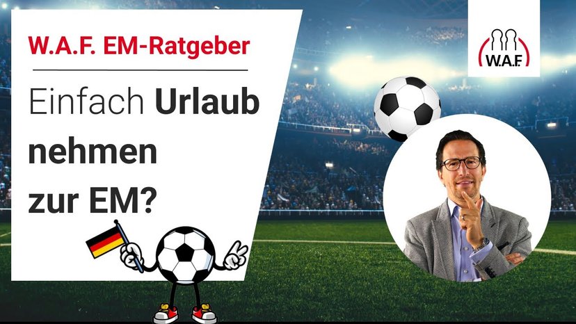 Fußball-EM: Einfach Urlaub nehmen zur EM?