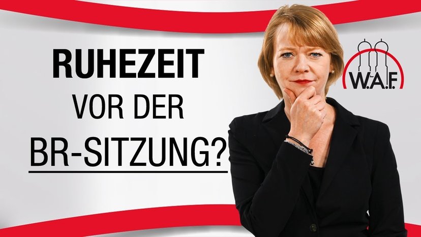 Gilt die 11-stündige Ruhezeit auch bei einer bevorstehenden Betriebsratssitzung?