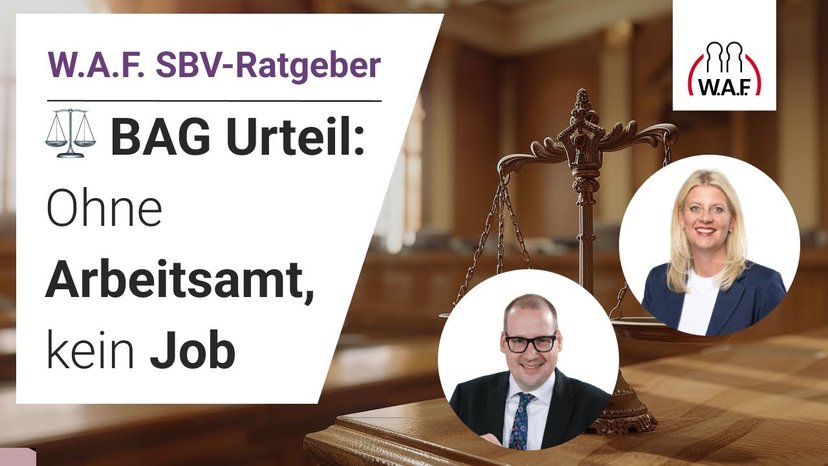 Aktuelles Urteil: Ohne Arbeitsamt, keine Einstellung