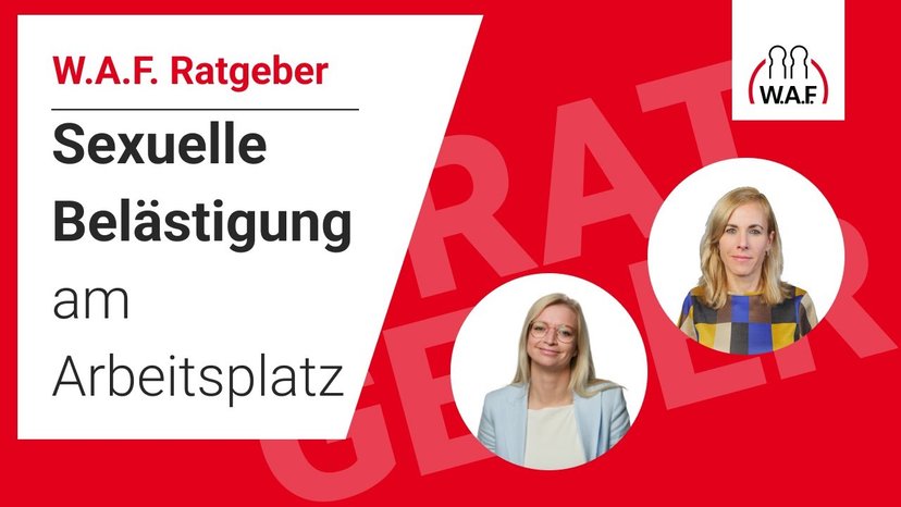 Sexuelle Belästigung am Arbeitsplatz - was tun?