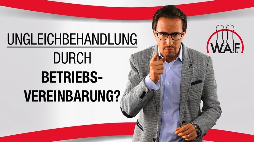 Ungleichbehandlungen unter Kollegen durch eine Betriebsvereinbarung erlaubt?