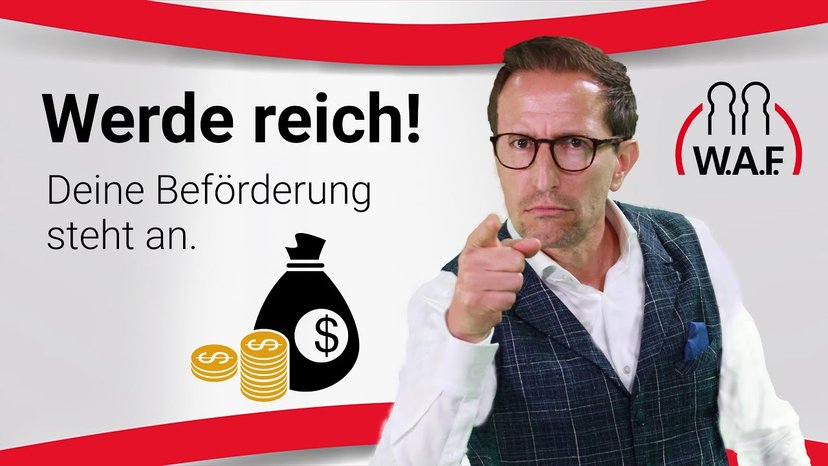 Werde reich! Betriebsräte müssen befördert werden.