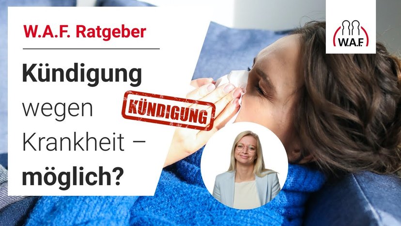 Kündigung wegen Krankheit - möglich?