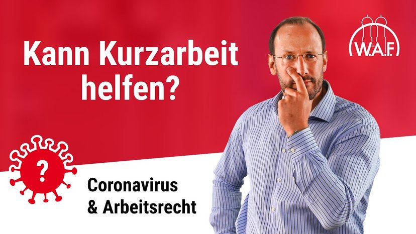 Wie kann Kurzarbeit in der aktuellen Corona-Krise helfen?