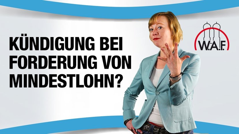 Arbeitnehmer fordert Mindestlohn und erhält Kündigung - Ist das rechtens?