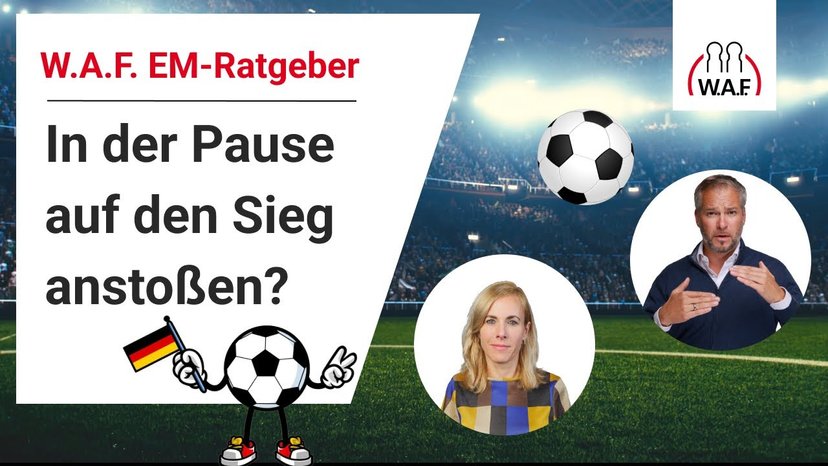 Fußball-EM: In der Pause auf den Sieg anstoßen?