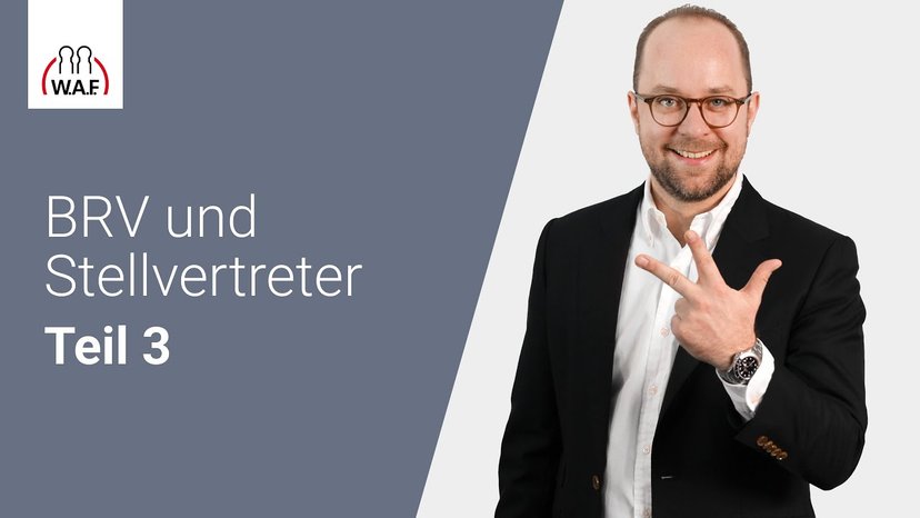 Betriebsratsvorsitzende und Stellvertreter Teil 3