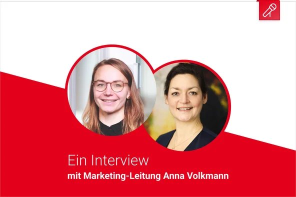 Interview mit Marketing-Leitung Anna Volkmann über die Bedeutung von Kommunikation für den Betriebsrat – zwei Frauen im Gespräch über Öffentlichkeitsarbeit.